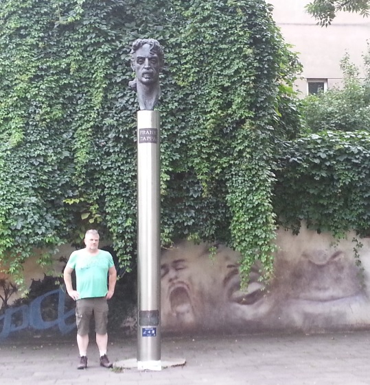 Zappa statue at Vilnius
